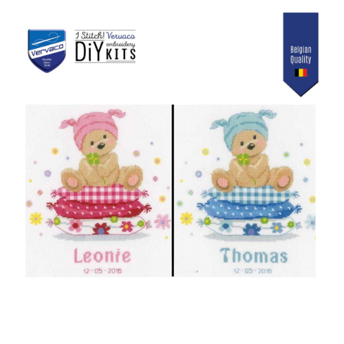 Набор "Плюшевые мишки на подушках» Vervaco PN-0151012