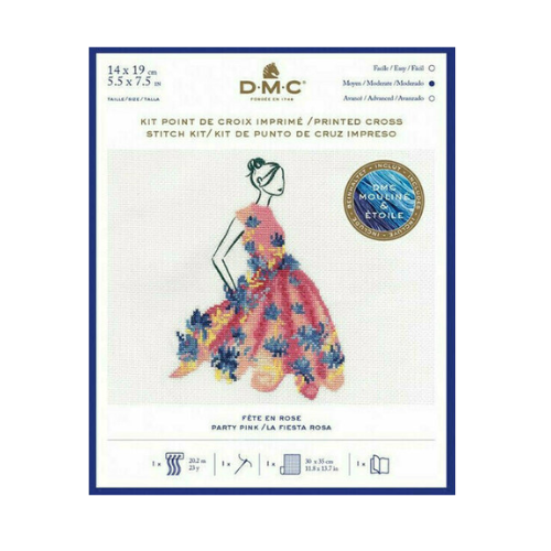 Набор Праздничный розовый DMC BK- 1794