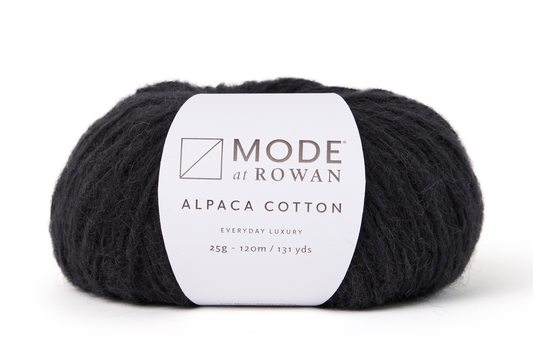 ROWAN Mode Alpaca Cotton Noir cod: M100002-010