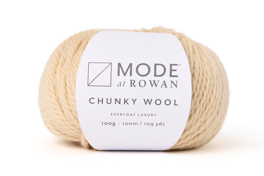 ROWAN Mode Chunky Wool Vanilla cod: M100001-015