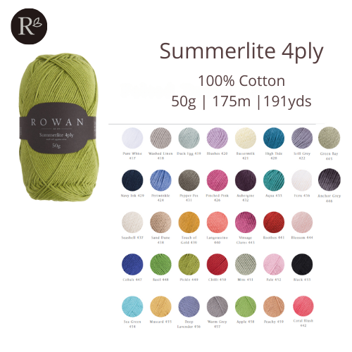 ROWAN Summerlite 4ply cod:9802179