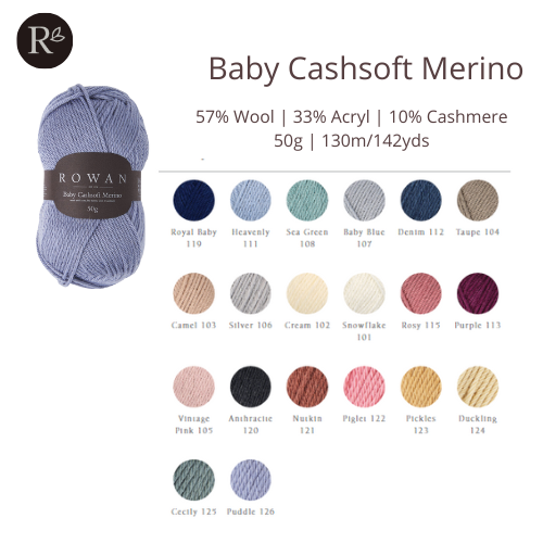 ROWAN Baby Cashsoft Merino cod: 9802218