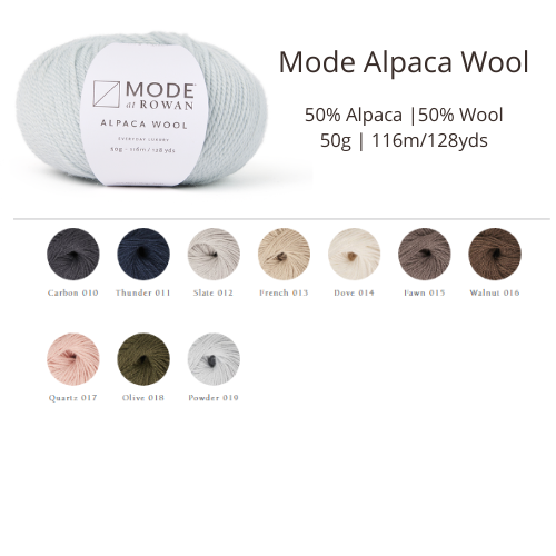 ROWAN Mode Alpaca Wool cod: 100005