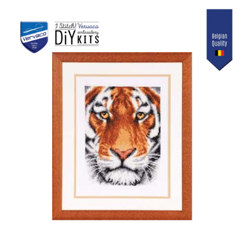 Набор "Голова тигра» Vervaco 2002-70.071