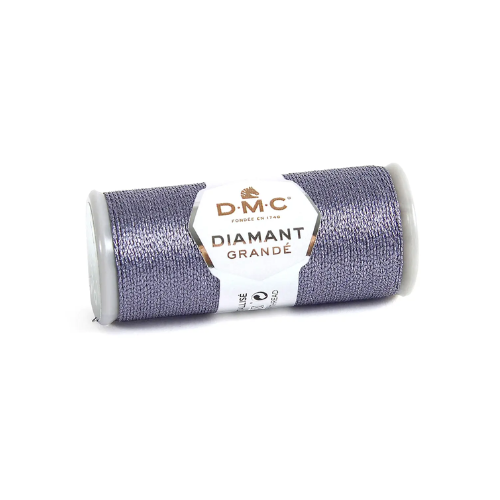 Металлизированная нить DMC Diamant Grande Silver Grey cod: 381 -G317
