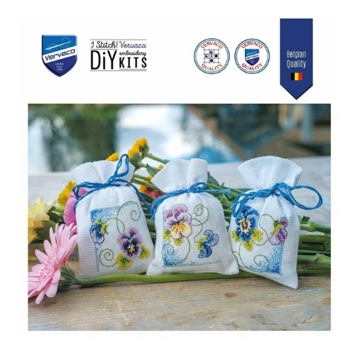 Мини набор  Фиалки Vervaco PN-0145101