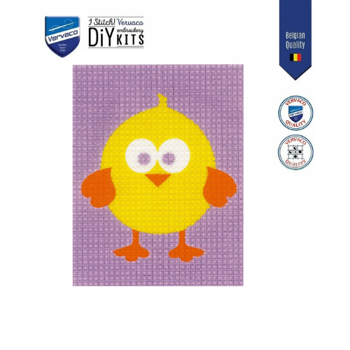 Набор для начинающих "Желтый цыпленок" Vervaco PN-0150015