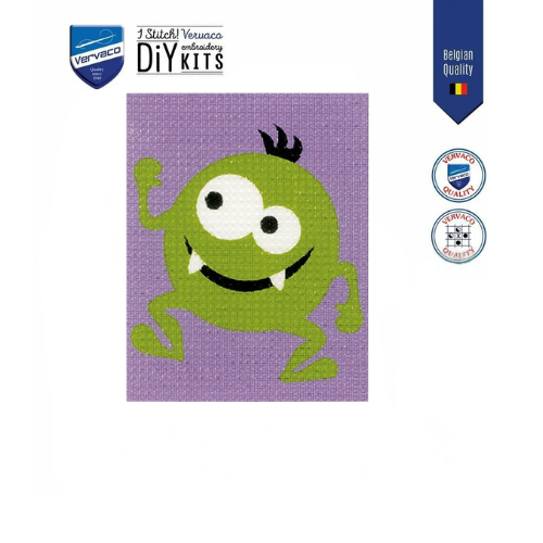 Набор для начинающих "Зеленый монстр" Vervaco PN-0150017