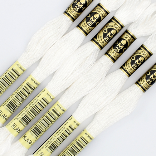 D.M.C. Muline art. 117-BLANC