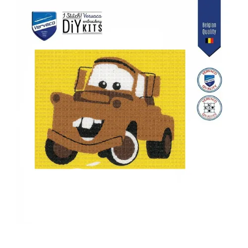 Set pentru începători "DISNEY CARS MATER" Vervaco