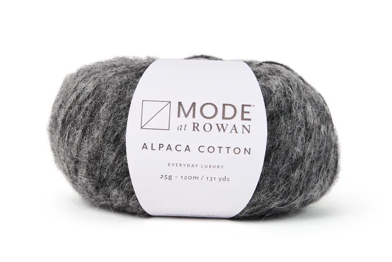 ROWAN Mode Alpaca Cotton Charcoal Melange