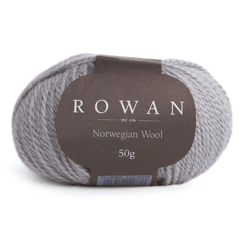 ROWAN Norwegian Wool Frost Grey