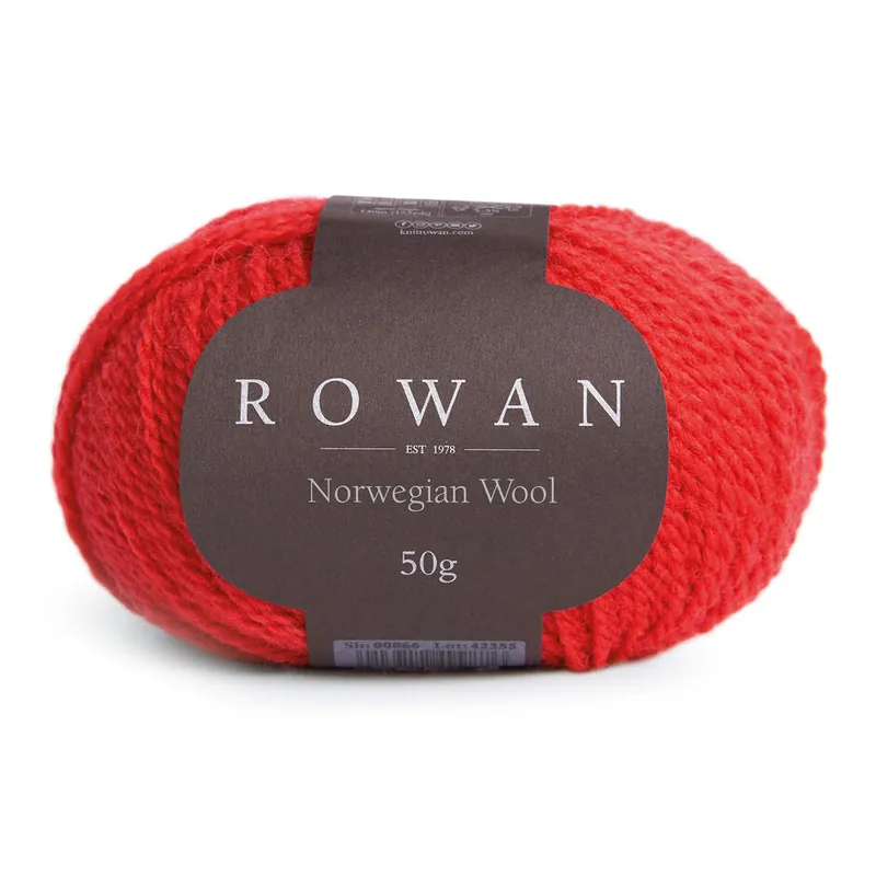 ROWAN Norwegian Wool Ribbon Red