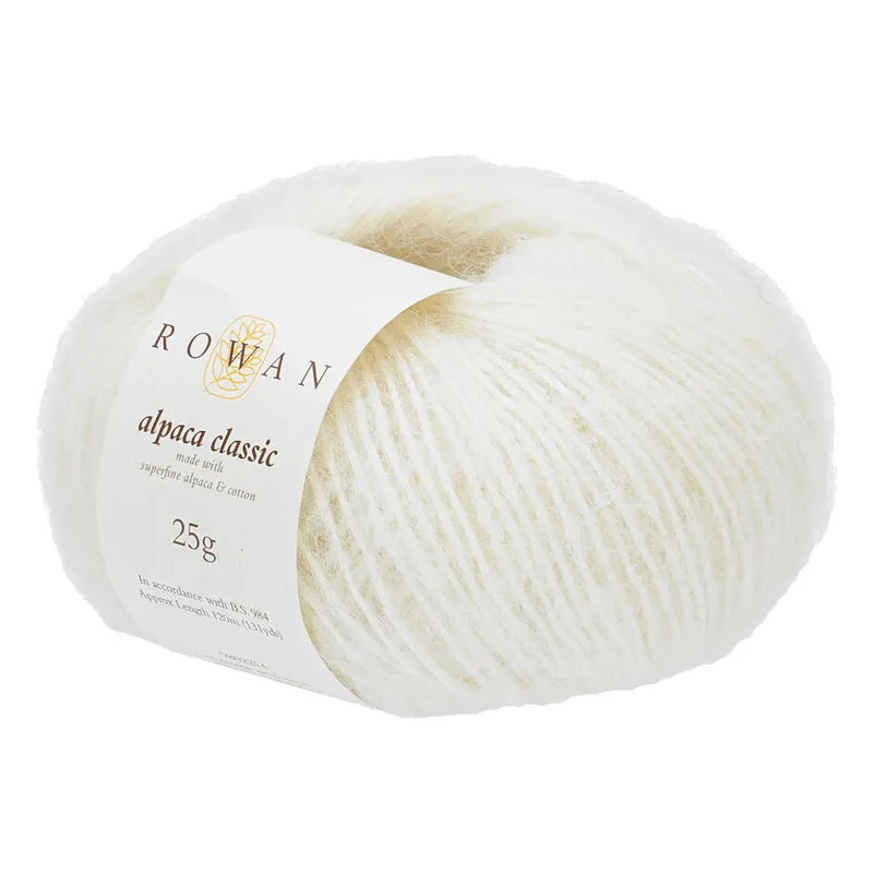 ROWAN Alpaca Classic Snowflake White