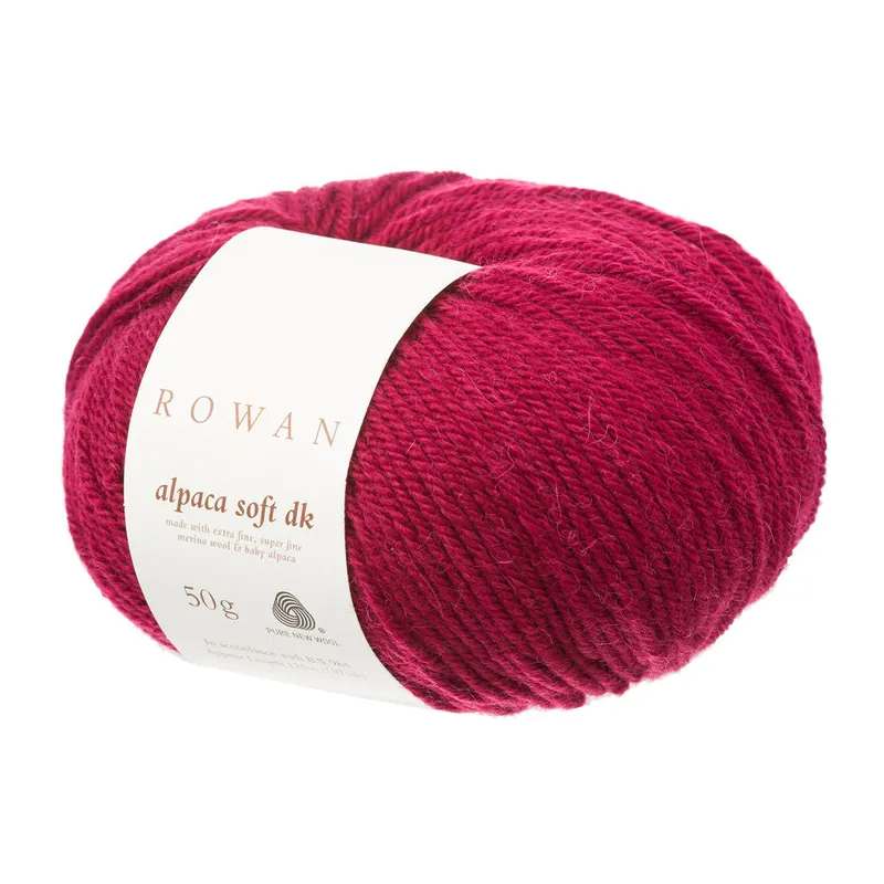 ROWAN Alpaca Soft DK Deep Rosse