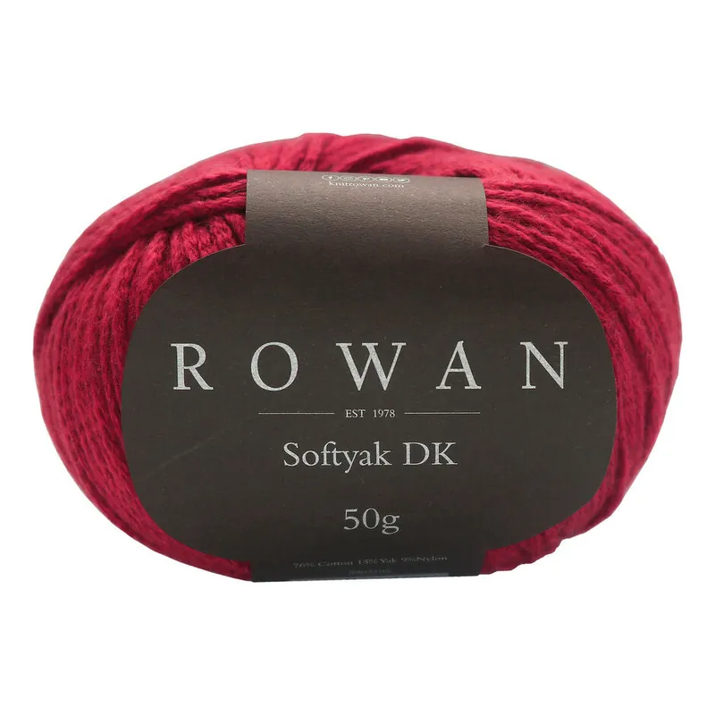 ROWAN Softyak DK Tuscan Red