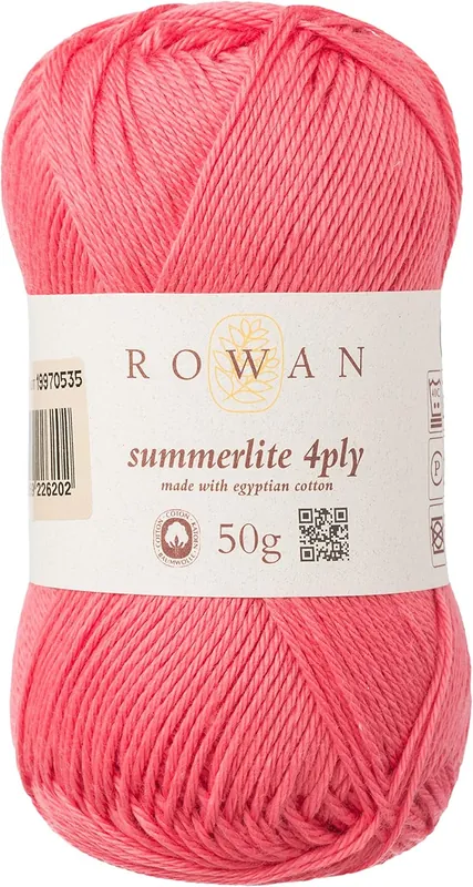 ROWAN Summerlite 4ply Coral Blush