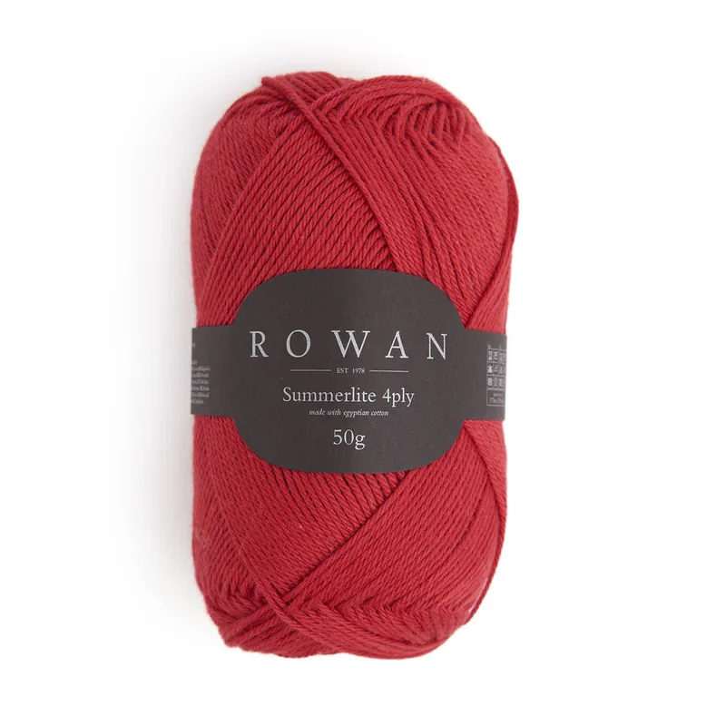 ROWAN Summerlite 4ply Chilli