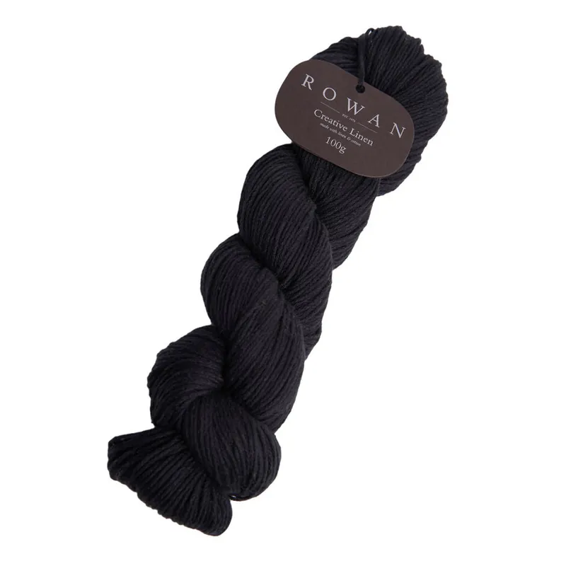 ROWAN Creative Linen True Black