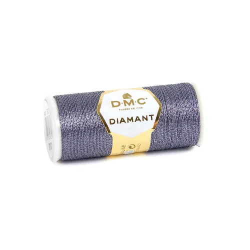 Fir metalizat DMC Diamant Pewter