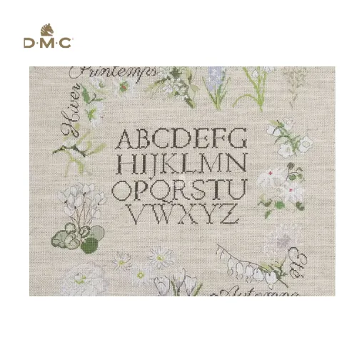 Set "Abecedar botanic» DMC