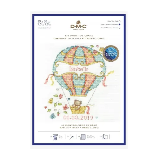 Set "Bebeluș cu balon" DMC